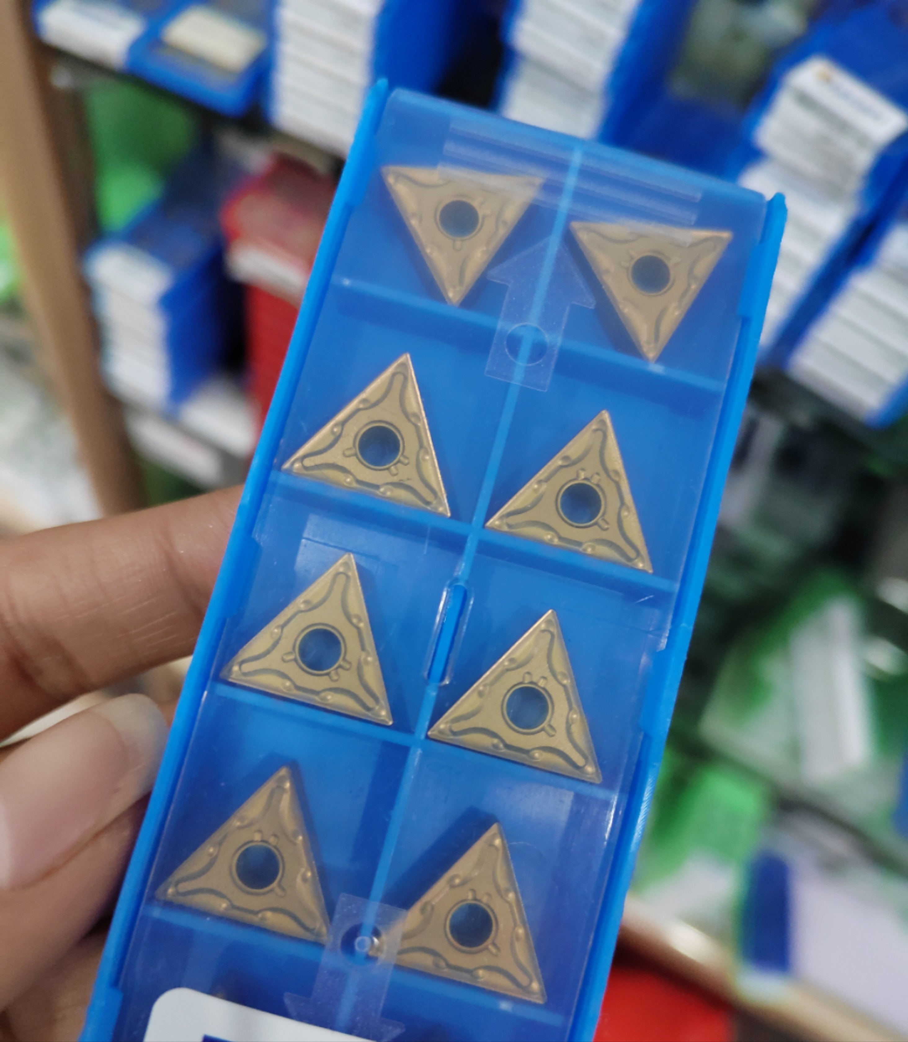 Carbide Turning Inserts TNMG160408 TM TNMG160408 MA TNMG160408 CQ For Steel Cuting