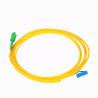 Buy cheap 1260-1650nm Fiber Optic Patch Cord , Simplex Type SC LC Patch Cord from wholesalers