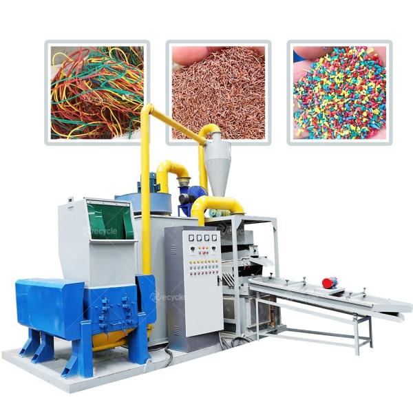 Buy cheap Scrap Copper Wire Recycling Machine Professional Cable Granulator for Copper Recovery from wholesalers