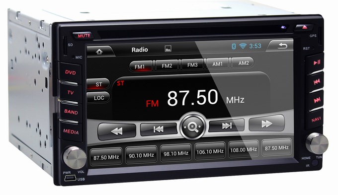 Ouchuangbo Auto Multimedia Stereo Radio DVD Player for Hyundai Terracan /Matrix /Tiburon GPS Nav iPod OCB-2822B