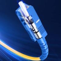 Buy cheap FTTH G657A GJXFH Duplex Drop Cable Patch Cord High Return Loss product