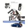 Buy cheap 125KG Aluminum Lightweight Collapsible Wheelchair from wholesalers