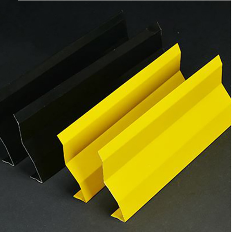 Soundproof A Screen Aluminum Metal Ceiling 21x3000mm Powder Coating