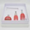 Buy cheap 300g White Luxury Gift Boxes 30cm x 30cm MDF Skincare Personal Care Packaging Box With Ribbon from wholesalers