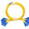 Buy cheap Round Shape Single Work Drop Cable Single Mode Bundled Patch Cord from wholesalers