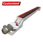 Customized Stainless Steel Auger Conveyor for Organic Fertilizer Production