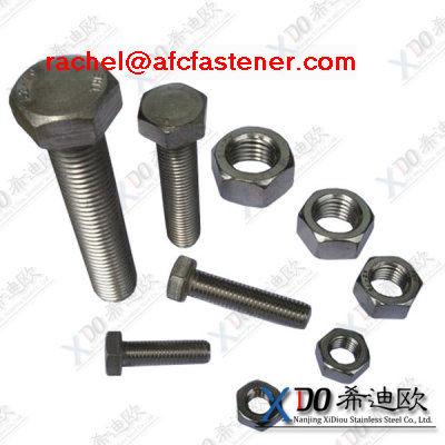 Buy cheap 904L high tensile bolts din1.4539 uranus B6 uns n08904 from wholesalers