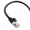 Buy cheap Black SFTP Cat6 Patch Cord Double Shielded 24AWG Pure Copper RJ45 Connector from wholesalers