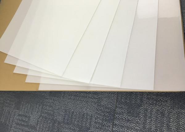Buy cheap Rigid Translucent PVC Sheet 1500mm Max Width 0.2mm - 0.9mm Thickness For Packaging from wholesalers