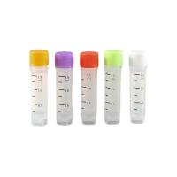 Buy cheap Colors 1.5ml Cryo Storage Freezing Cryovial Vials Tube End Cap With Labels product