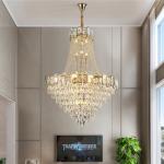 Luxury Crystal Chandelier For Living Room Large Design Lobby Hotel Chandelier(WH