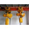 Buy cheap Low Headroom 0.5T-50T Electric Chain Hoist 81db Industrial Hoist Lifting Equipment from wholesalers
