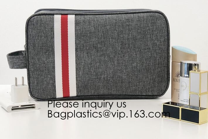Multifunction canvas cosmetic bags felt makeup bag for sale toiletry bag for travel,makeup bag necesery travel bagease
