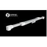 Buy cheap L500cm 0.6mm Thick Automatic Curtain Track System Adjustable Ceiling Curtain Track from wholesalers