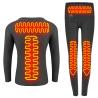 Buy cheap Electric Heated Thermal Underwear Set Rechargeable Men's Travel Heated Pants and Top from wholesalers