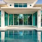 Impact Resistant Colored Tempered Glass 3mm - 19mm Fine Polished Edge Toughened