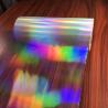 Buy cheap Transparent Rainbow Holographic Film Multiple Extrusion For Labels And Stickers from wholesalers