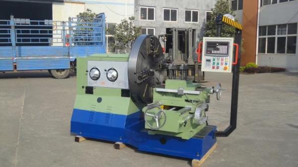 Quality Processing Flange Engine Lathe Machine , End Face Table Top Lathe Machine for sale