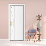 Modern Interior Finished Melamine Wooden Door 2.1m Height Waterproof