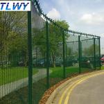 Anping TLWY Line Post 60*2mm Airport Perimeter Fencing High Security