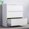 Buy cheap Quality Steel 3 Drawer Lateral File Cabinets Fully Opened Width 900mm from wholesalers