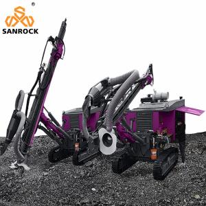 Wholesale Rock Blasting Integrated Drilling Equipment Mining Hydraulic Rotary DTH Drilling Rig from china suppliers