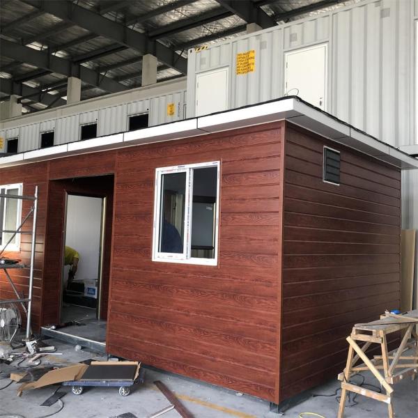 Buy cheap 24m2 6 Rooms Prefabricated Modular Toilets With Wash Basin / Mop Pool from wholesalers