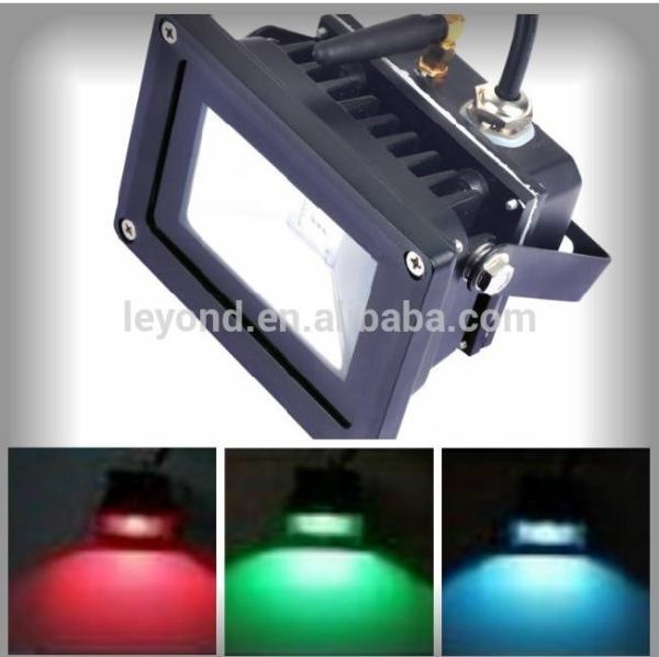 Outdoor Color Changing High Power LED Flood Light , 120 Degree Led Rgb Flood