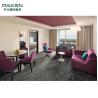 Buy cheap MDF Wood Finish Paken Hospitality Bedroom Furniture from wholesalers