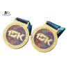 Buy cheap Colorful Printing Custom Sports Medals 15K Medailles With Heat Transfer Ribbon from wholesalers