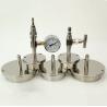 Buy cheap Stainless steel 304 flange seat tube furnace special flange water cooling non-standard high vacuum flange seal custom factory from wholesalers