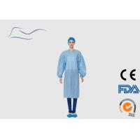 Buy cheap SMS Material Blue Surgical Gown , Neck / Waist Ties Type Blue Surgical Gown product