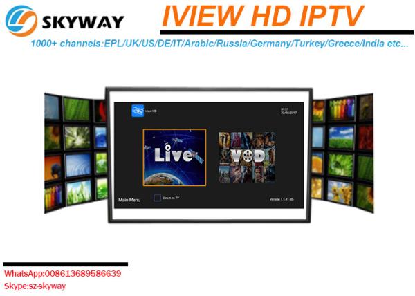 Arabic IPTV European Channels Russia Albania 1000 live Channels and 1000 VOD
