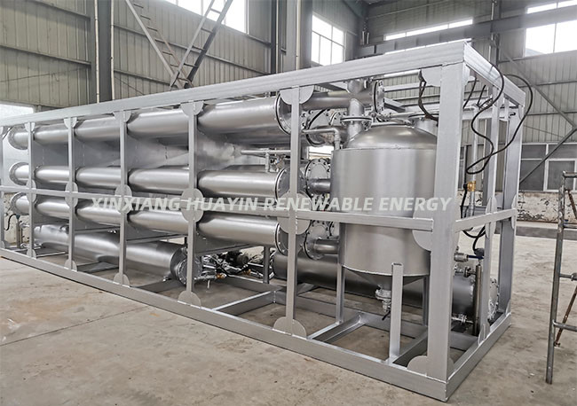 Recycling Plastic Waste Pyrolysis Plant 3 Ton With CE ISO