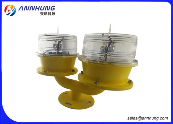 Buy cheap DC 6.4V Solar Aviation Obstruction Light / Double OB Low Intensity Light from wholesalers