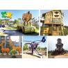 Buy cheap Activities Kids Outdoor Play Equipment Balance Drilling Swinging Section from wholesalers