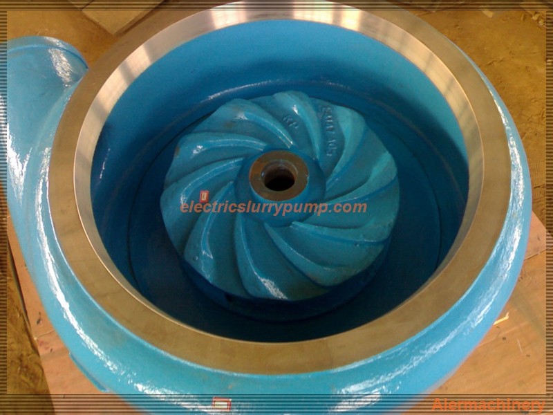 Metallurgy Mining Slurry Pump Spare Parts Corrosion Resistance Various Materials