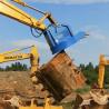 Buy cheap Blue 150cm Hydraulic Excavator Magnet Yakai CTHB 1400kg Magnetic Excavator Bucket from wholesalers