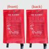 Buy cheap Fireproof Fiberglass Cloth Fire Blanket for Kitchen and Dining from wholesalers