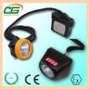 Buy cheap Rechargeable 1W Portable LED Mining Cap Lamp Bulletproof With American CREE LED from wholesalers