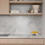 Australian Standards Contemporary Veneer Kitchen Cabinets Custom Modern Marble