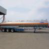 Buy cheap 40000 Liters 45CBM Aluminium Fuel Tanker Trailer from wholesalers