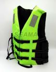Adult Green Water Sport Life Jacket PFD Inherent Buoyancy Boat Life vest