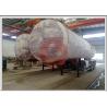 Buy cheap 3 Axle LPG Tank Semi Trailer High Pressure Vessel Hydraulic Operating from wholesalers
