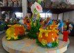 Fiberglass 500W Coffee Cup Ride 3.6M Diameter Applicate At Funland 4 Carriages