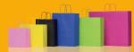High-End Luxury Unprinted Cardboard Shopping Black Paper Carrier Bag with Rope