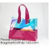 Buy cheap Vinyl Transparent PVC Gusset Bag Plastic Tote Shopping Bag For Packaging TPU Laser Makeup Handbag PVC Cosmetic Shopping from wholesalers