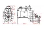 Tractor Automatic Motor Starter For Mercedes - Benz Volvo 240519/240847