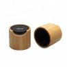 Buy cheap Bamboo Disc Top Consmetic bamboo disc top caps lids covers for cosmetic bottles from wholesalers