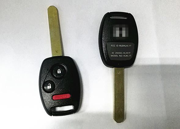 Buy cheap 2+1 Button 315 MHz Insight CR-Z CR-V Honda Remote Key FCC ID MLBHLIK-1T from wholesalers